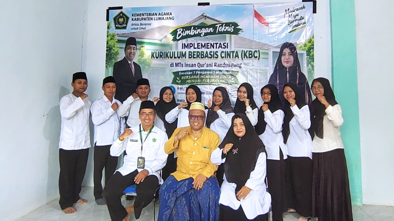 Bimtek KBC dan Growth Mindset di MTs Insan Qur’ani Ranulogong